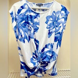 INC International Concept Floral Print Top